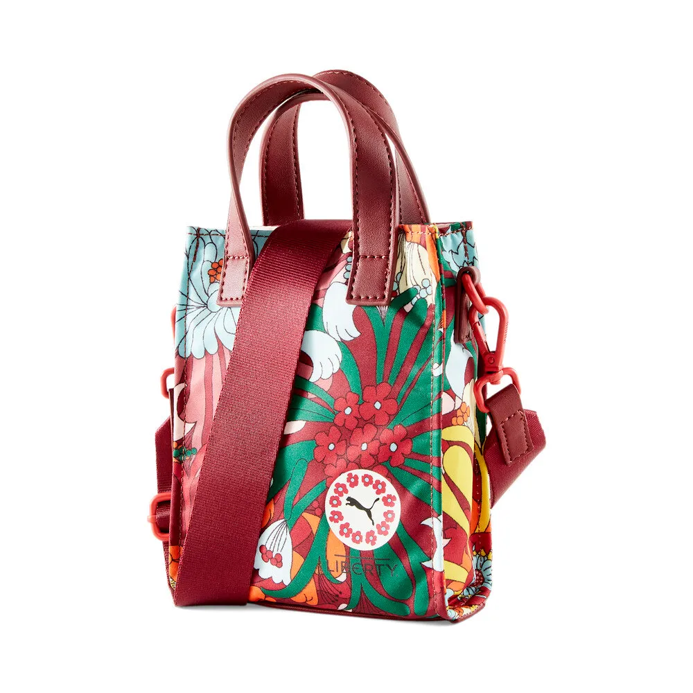 PUMA 側背包 Liberty系列印花側背小包 女 07980501 紅色 花卉 歷史價格詳細信息