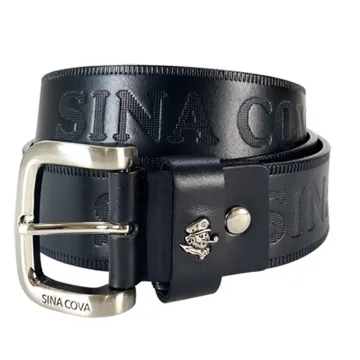 【SINA COVA】老船長品牌時尚單線牛皮休閒皮帶 SC2234-1黑 歷史價格詳細信息