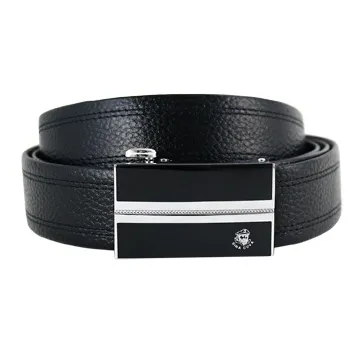 Sina cova 老船長穩重黑自動扣牛皮紳士皮帶 SC11901-1 歷史價格詳細信息