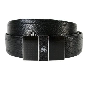 SINA COVA 老船長牛皮千格壓紋休閒皮帶SC1085-3-深褐色 歷史價格詳細信息