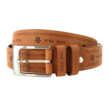 【SINA COVA】老船長皮革壓紋雅致紳士自動扣牛皮加長皮帶SC11703-1銀 歷史價格詳細信息