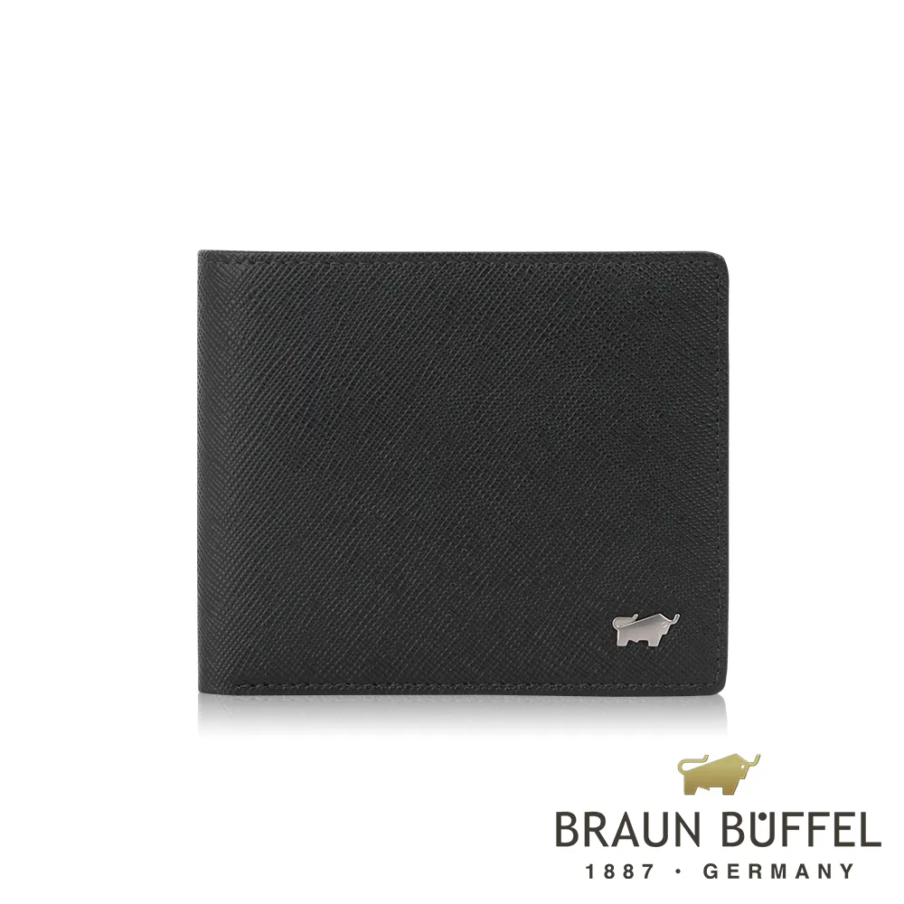 【BRAUN BUFFEL 德國小金牛】尚恩A系列8卡皮夾-共2色 歷史價格詳細信息