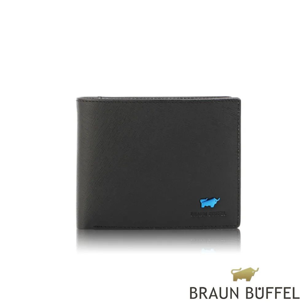 【BRAUN BUFFEL 德國小金牛】台灣總代理 艾康 9卡中間翻零錢袋皮夾-黑色/BF366-318-BK 價格比較,價格查詢,歷史價格詳細信息