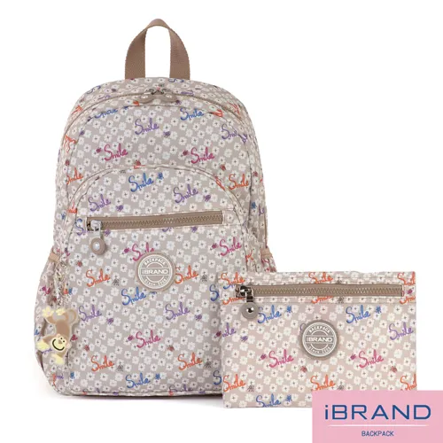 iBrand後背包 趣味派對尼龍口袋後背包-錯視方塊 歷史價格詳細信息