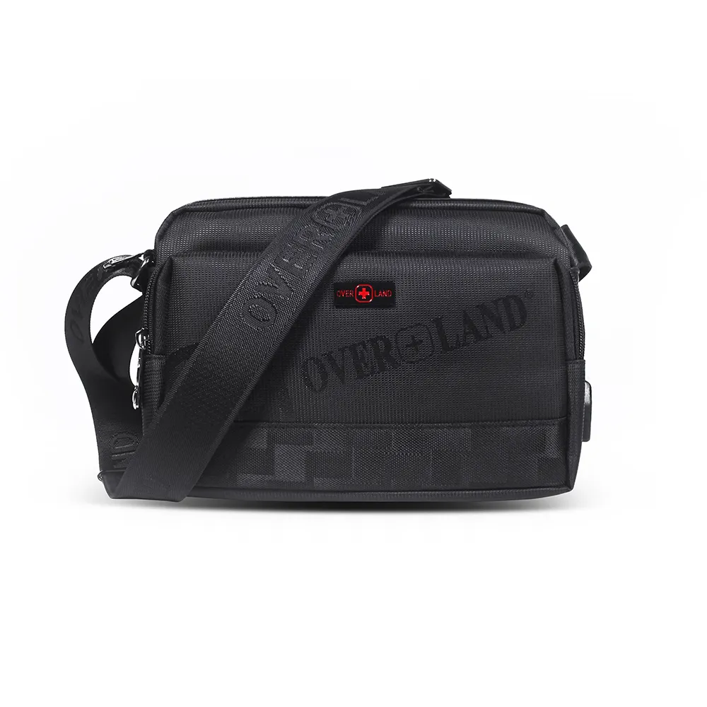 OVERLAND - 美式十字軍 - 格紋美式隨行單肩胸包 - 5606 歷史價格詳細信息