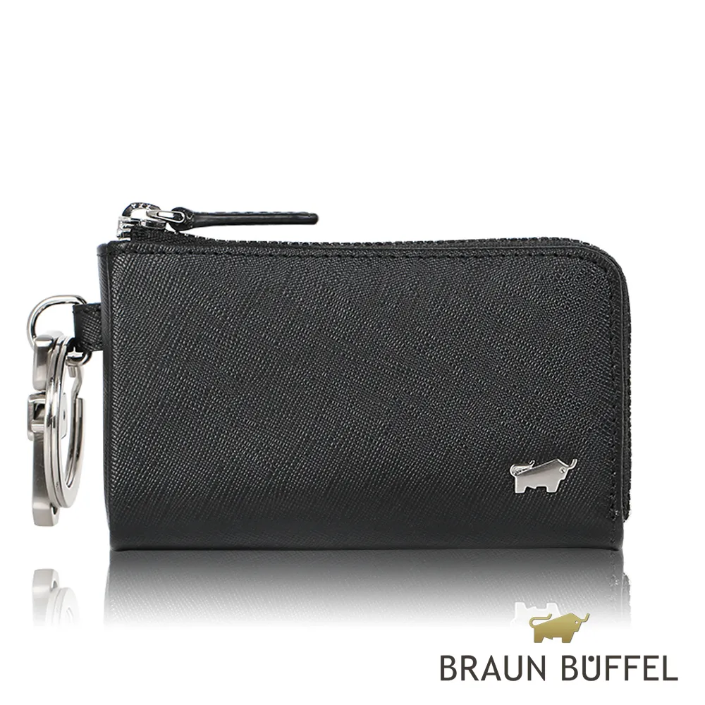 BRAUN BUFFEL ADAM-A 亞當系列8卡拉鍊長夾 -黑色 BF504-601-BK 歷史價格詳細信息