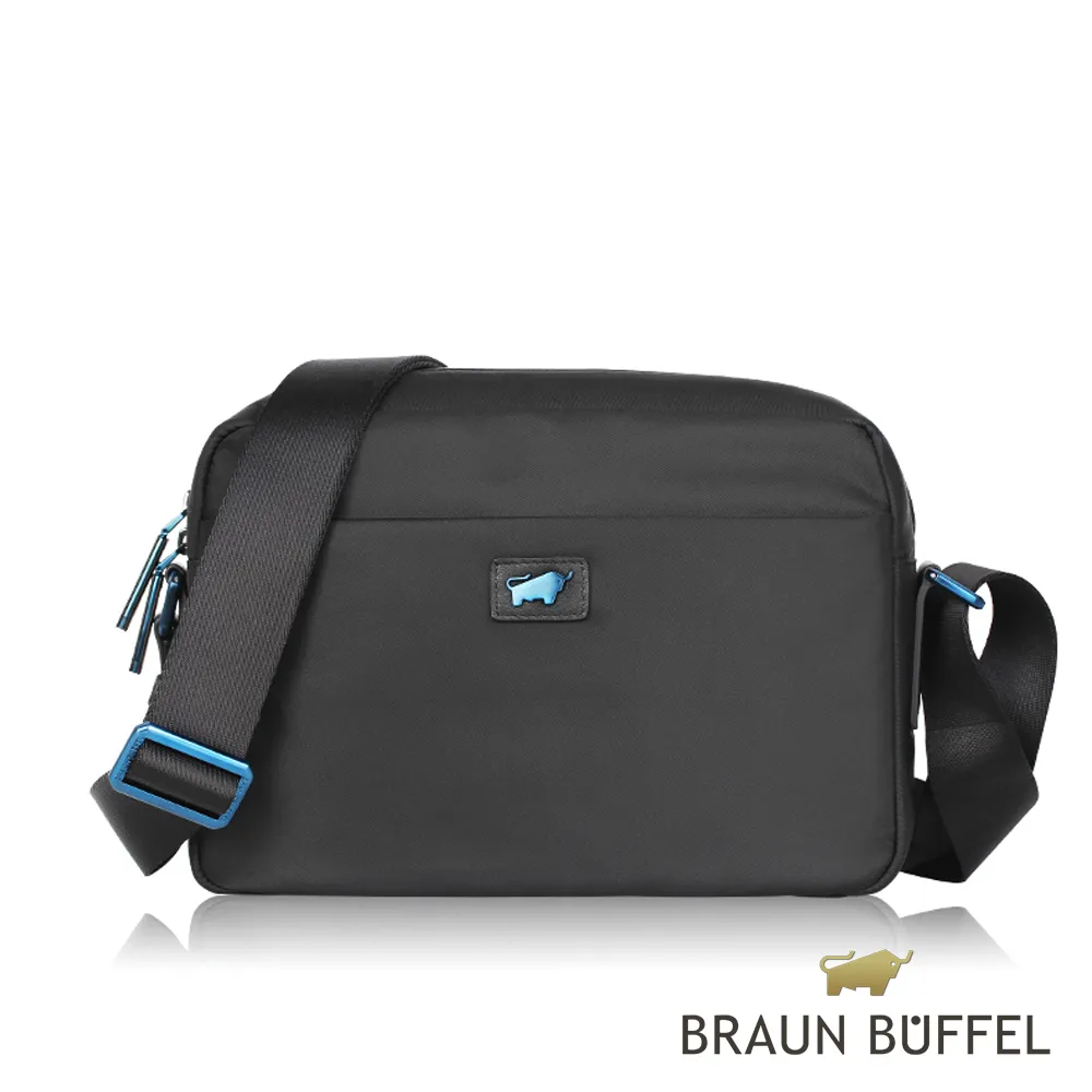 BRAUN BUFFEL 德國小金牛 亞酷系列直式斜背包 -黑色 BF511-15-BK 歷史價格詳細信息