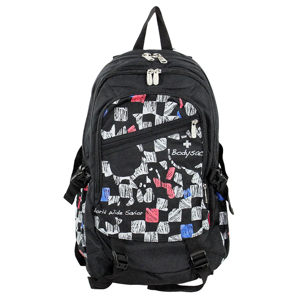 BODYSAC-錐形撞色印花後背包 (b1128) 歷史價格詳細信息