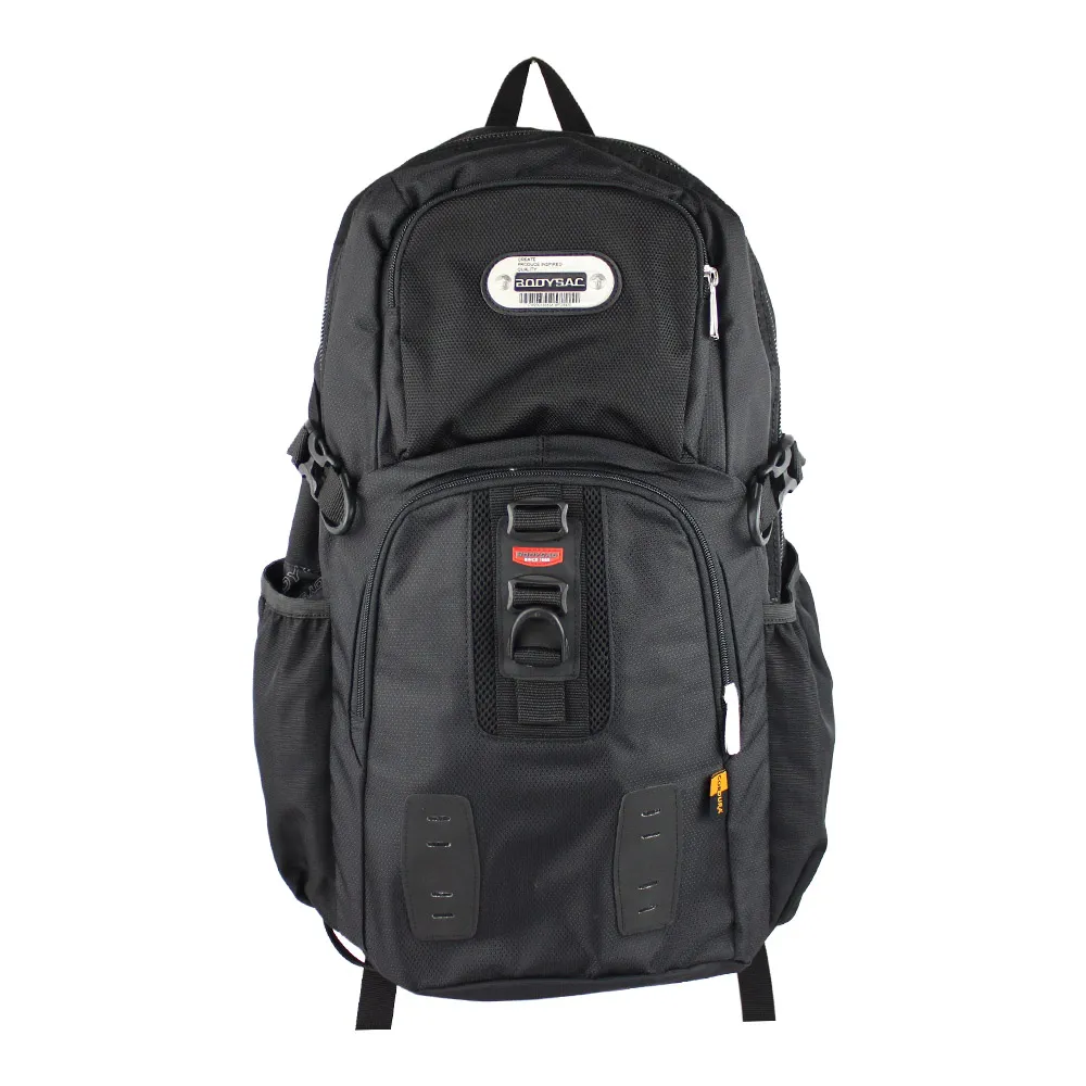 黑色機能耐磨後背包  AMINAH~【BODYSAC B9804】 歷史價格詳細信息