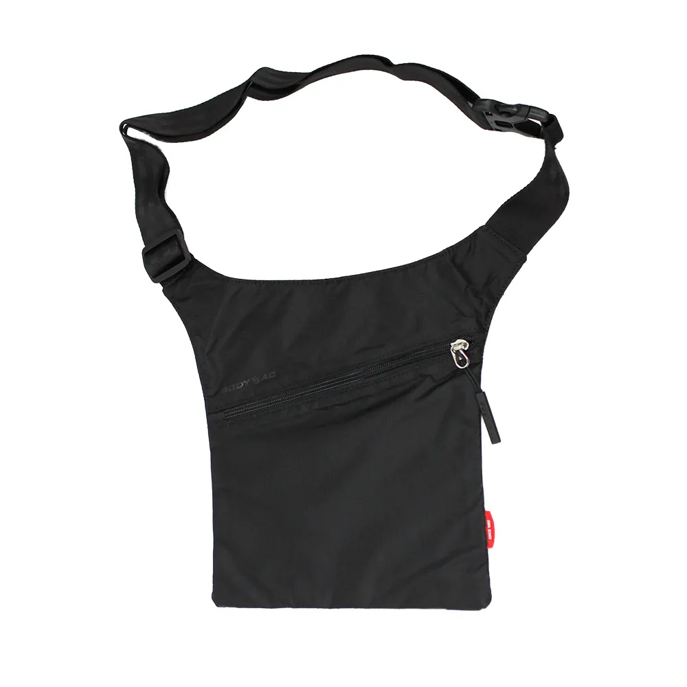 BODYSAC 黑色-隨身扁腰包【b671】 歷史價格詳細信息