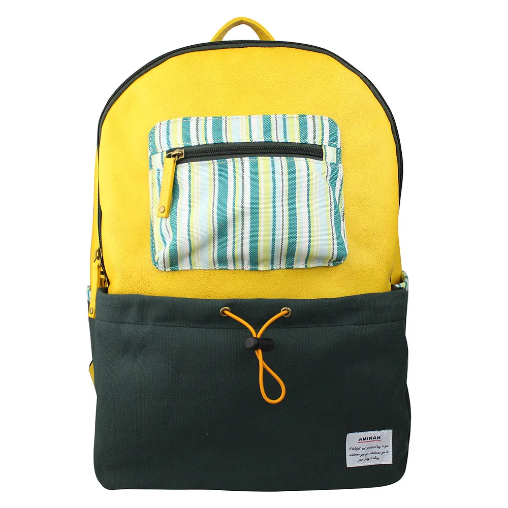 AMINAH-深綠率勁後背包 歷史價格詳細信息