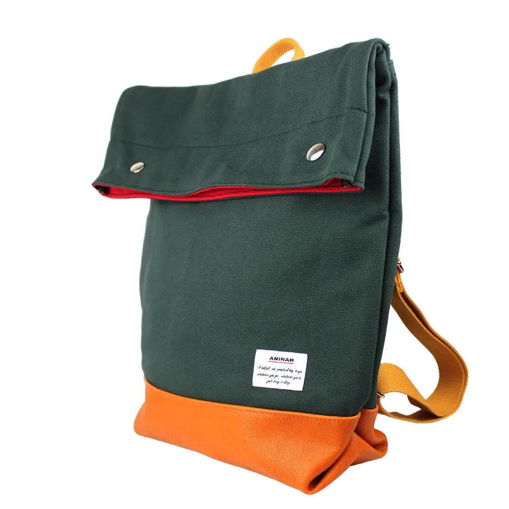 AMINAH-深綠率勁後背包 歷史價格詳細信息