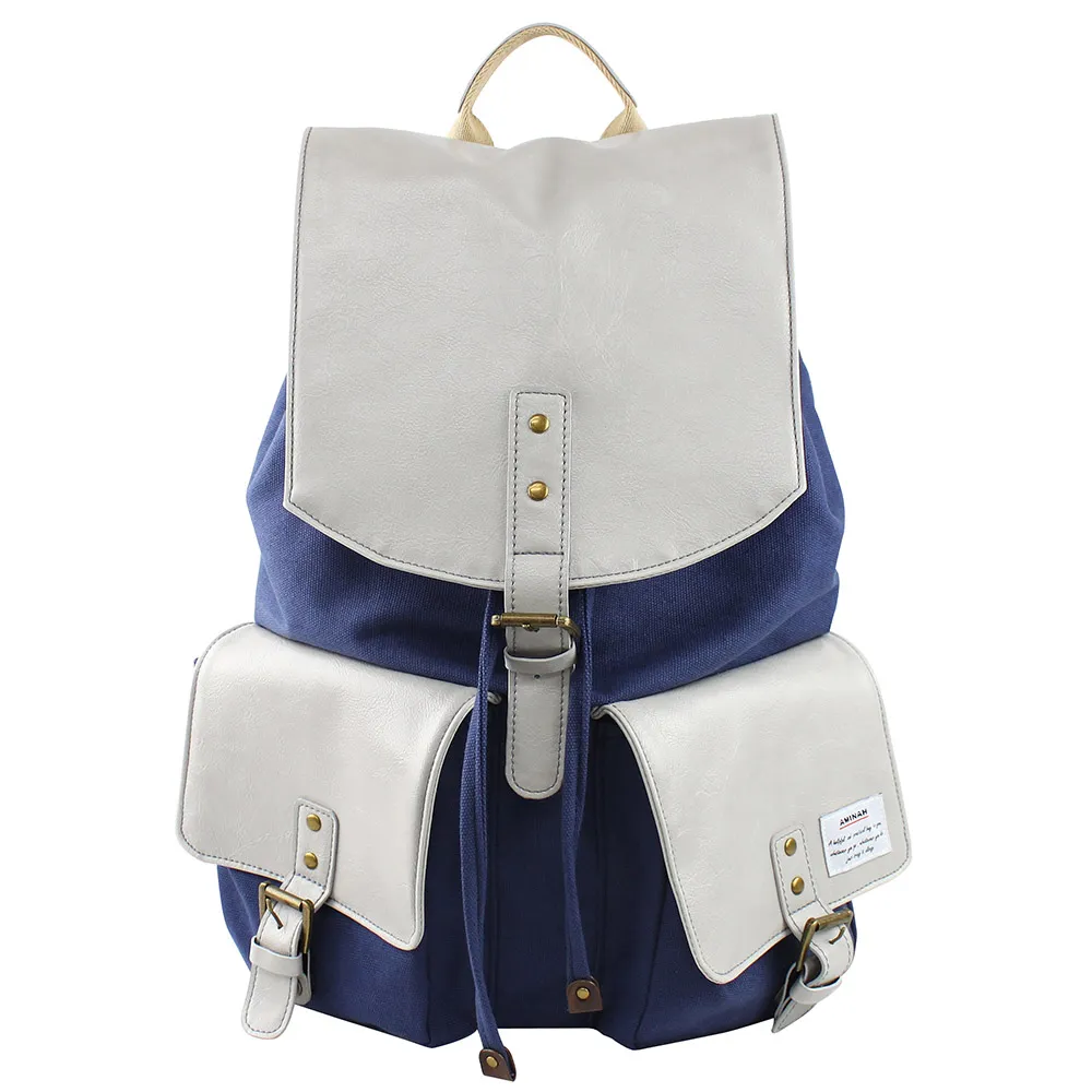 AMINAH-束口皮革後背-淺紫色 歷史價格詳細信息