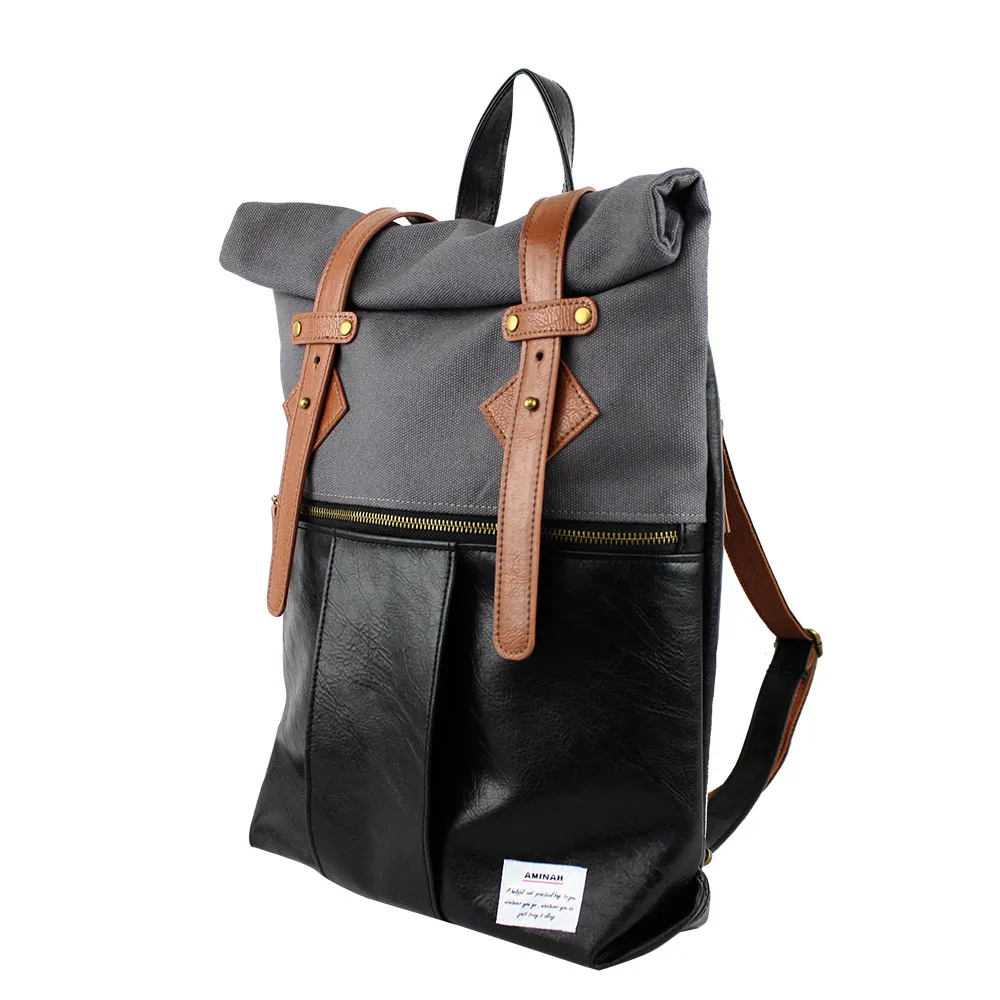 漫步後背包-軍綠  AMINAH~【am-0289】 歷史價格詳細信息