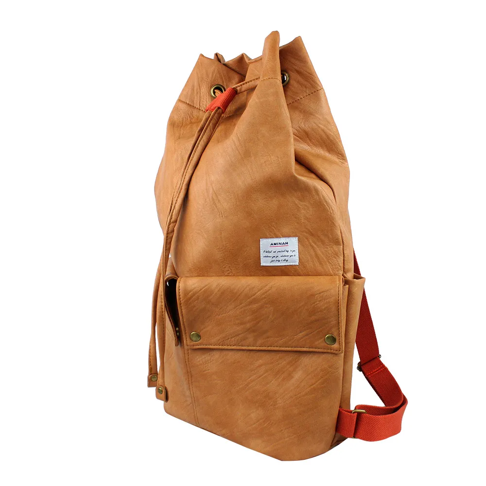 AMINAH-米黃靚麗後背包 歷史價格詳細信息