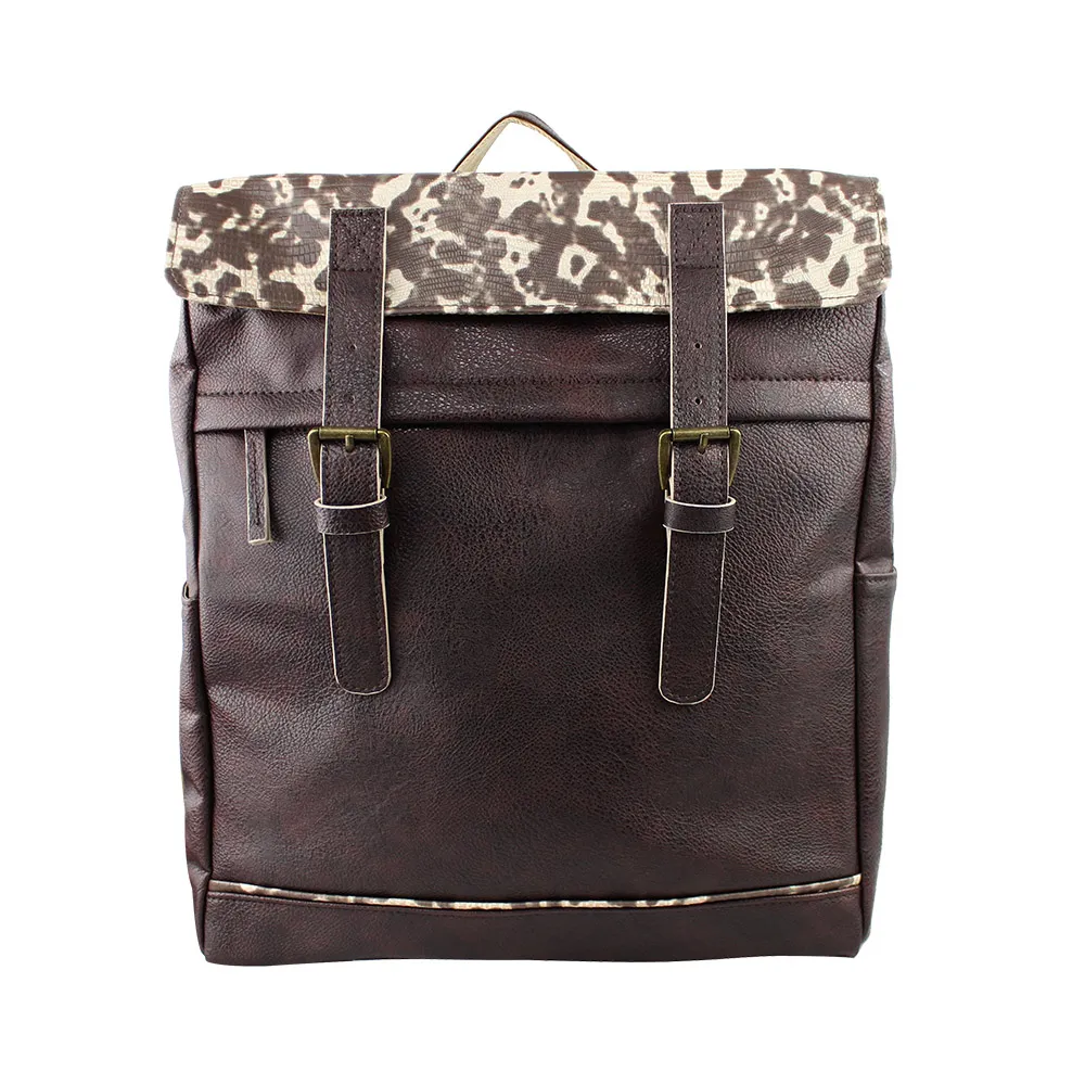 AMINAH-咖啡迷彩後背包 歷史價格詳細信息