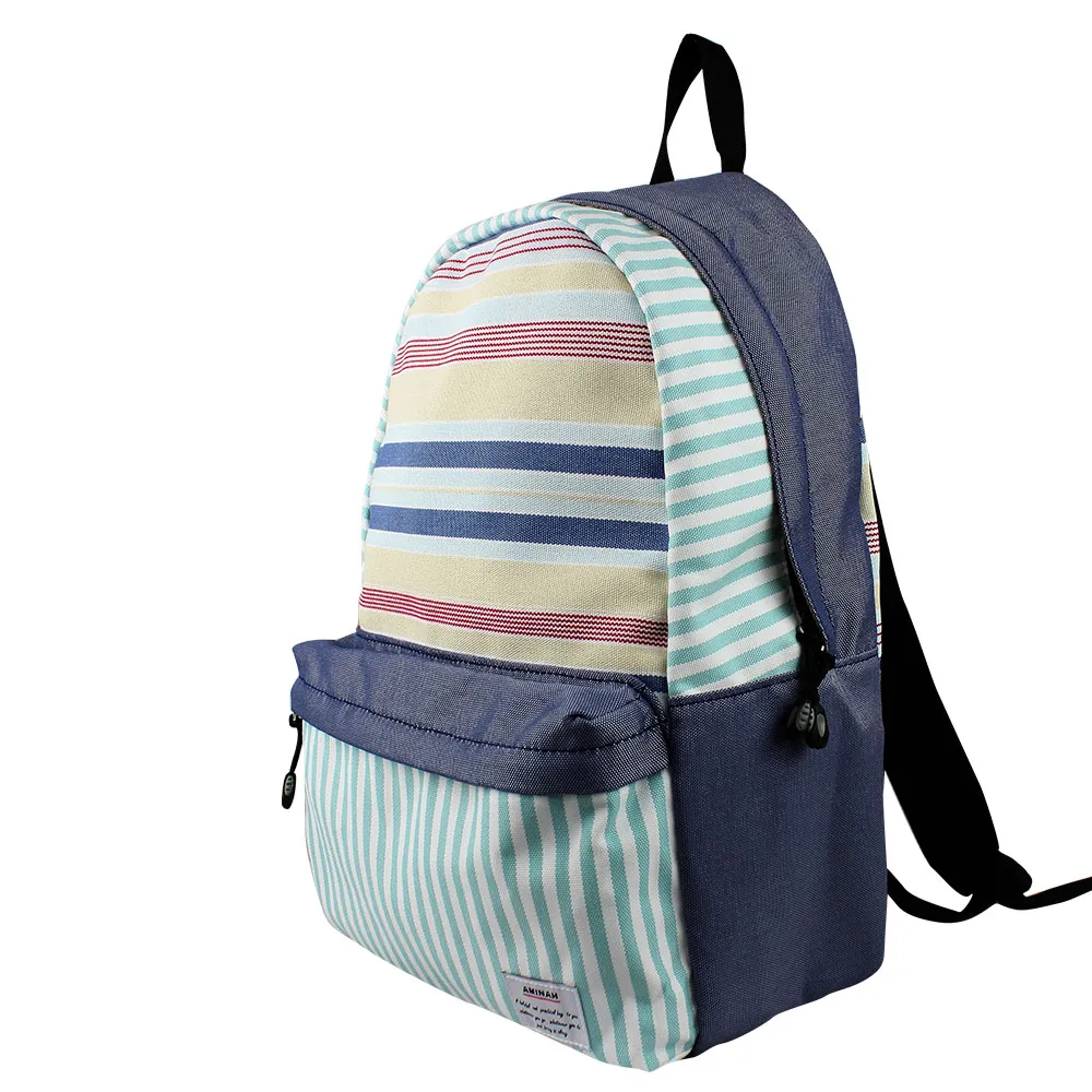 AMINAH-蛇紋皮革後背包 歷史價格詳細信息