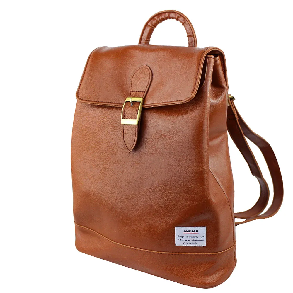 童話小後背 芥末綠  手提/肩背/後背   AMINAH~【am-0240】 歷史價格詳細信息