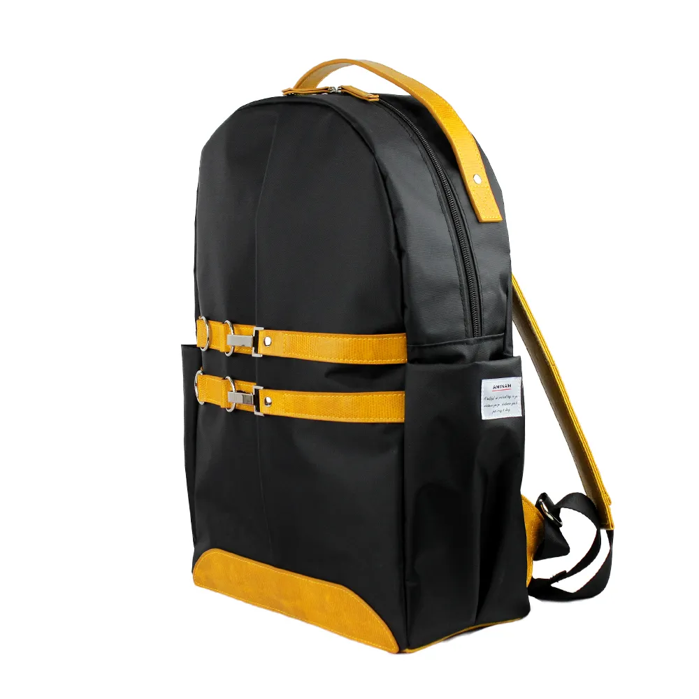 AMINAH-米黃靚麗後背包 歷史價格詳細信息