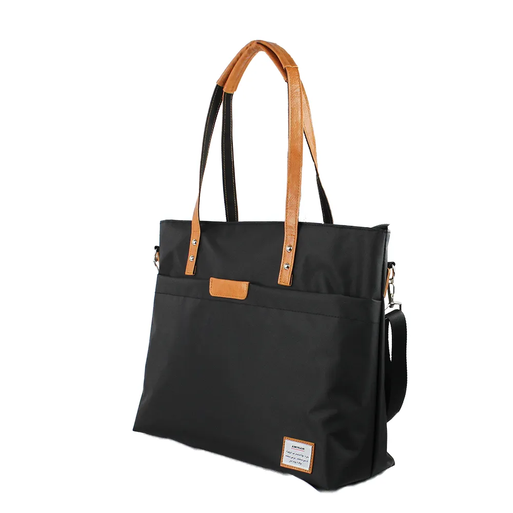 AMINAH-棕色腰肩兩用包(大) 歷史價格詳細信息