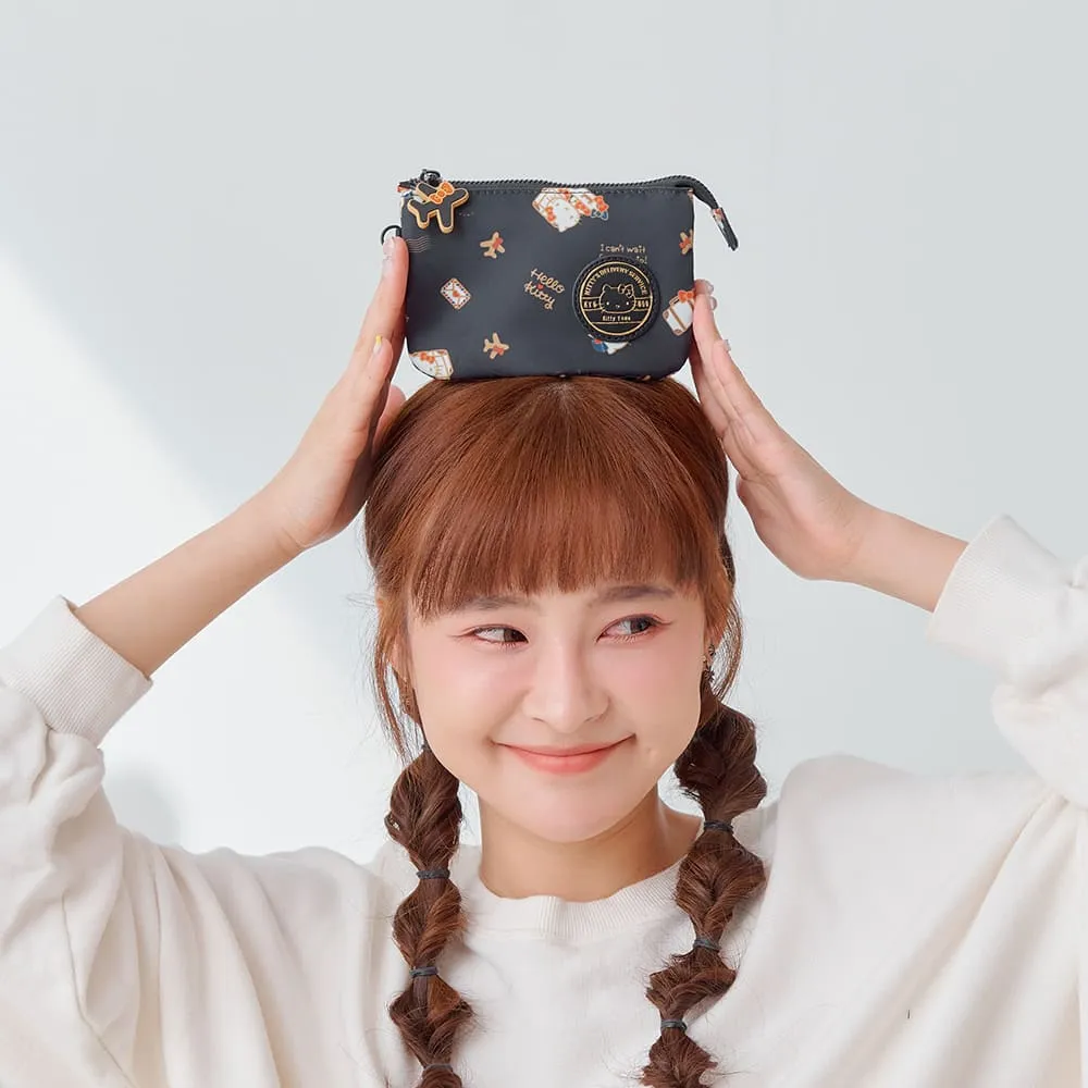 【Hello Kitty】飛航凱蒂-三層零錢包-米 KT03C08BG 歷史價格詳細信息