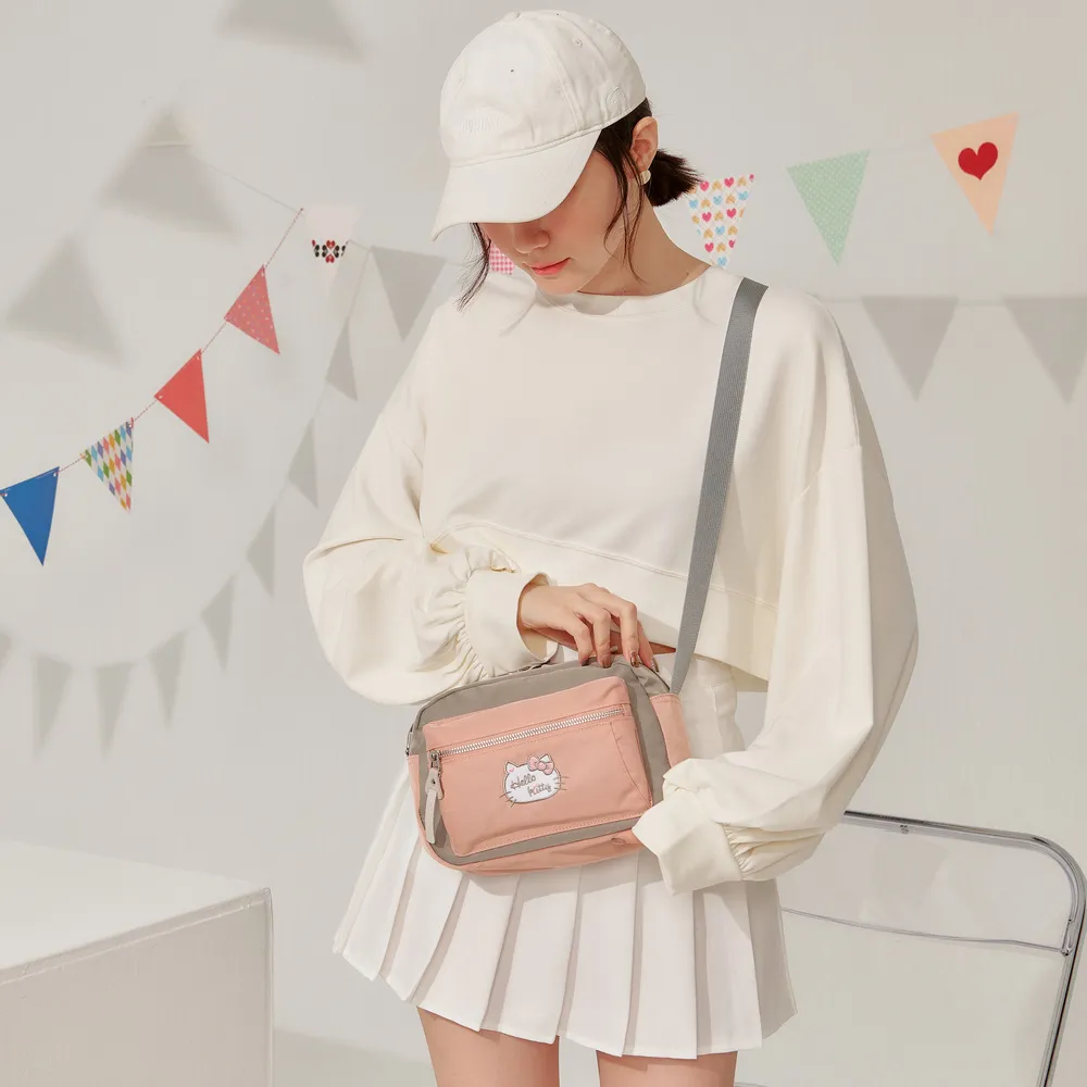 【Hello Kitty】甜心凱蒂-側背包-黑 KT03D03BK 歷史價格詳細信息