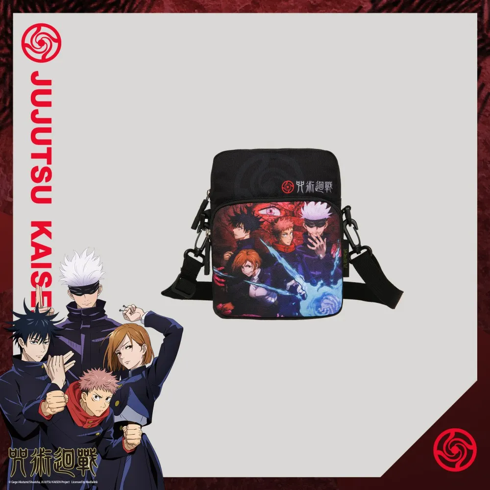 【咒術迴戰】咒術迴戰 直式側背包 #黑 JK21-A4-64BK 歷史價格詳細信息