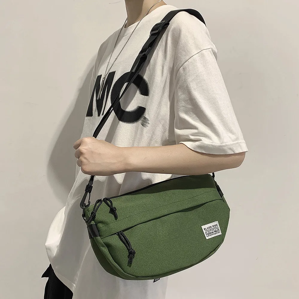 E.City_牛津布半圓休閒肩背腰挎包 歷史價格詳細信息