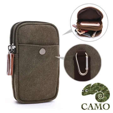 【品樂．CAMO】韓版復古風帆布手提肩背旅行包(黑色) 歷史價格詳細信息