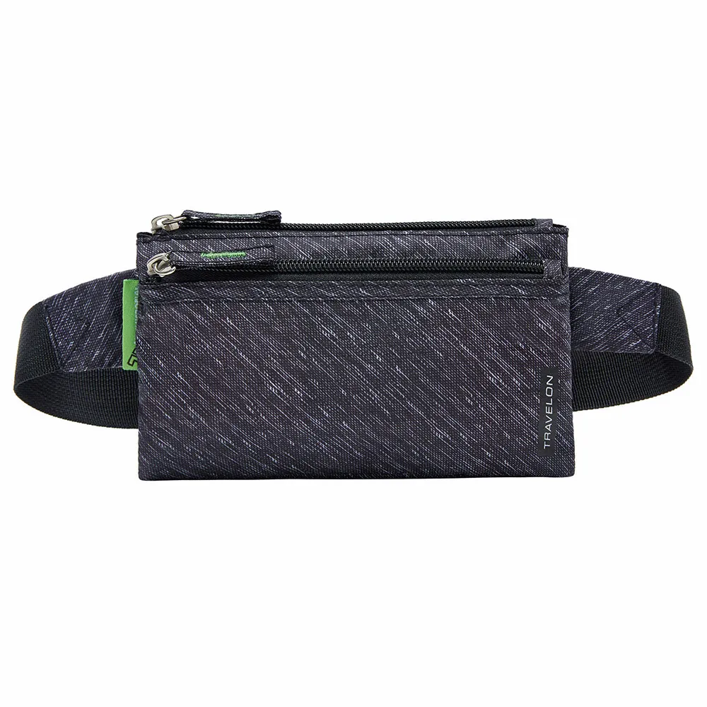 TRAVELON 六層輕便防潑水腰包(黑網) 歷史價格詳細信息