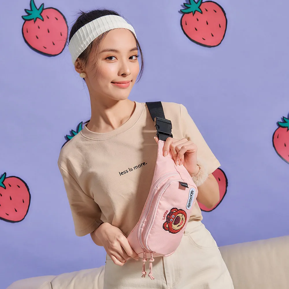 【OUTDOOR】迪士尼Disney-熊抱哥腰包-粉紅色 ODDY22L05PK 歷史價格詳細信息