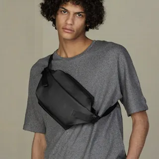 【Cote&Ciel】ISARAU S MEMORYTECH BLACK No.28719 ISARAU S記憶尼龍腰側包 歷史價格詳細信息