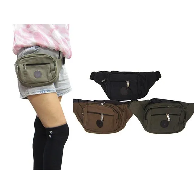 腰包中容量三主袋+外袋共四層防水尼龍布外出休閒45吋腰 歷史價格詳細信息
