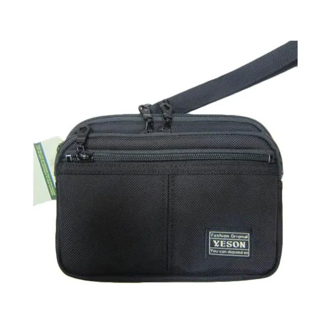 YESON 手拿包小容量簡易型手提高單數防水尼龍布材質輕便手拿手提 歷史價格詳細信息
