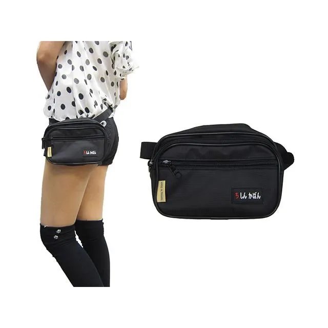 腰包小容量5.5吋機主袋+外袋共二層防水尼龍布穿過皮帶固定 歷史價格詳細信息