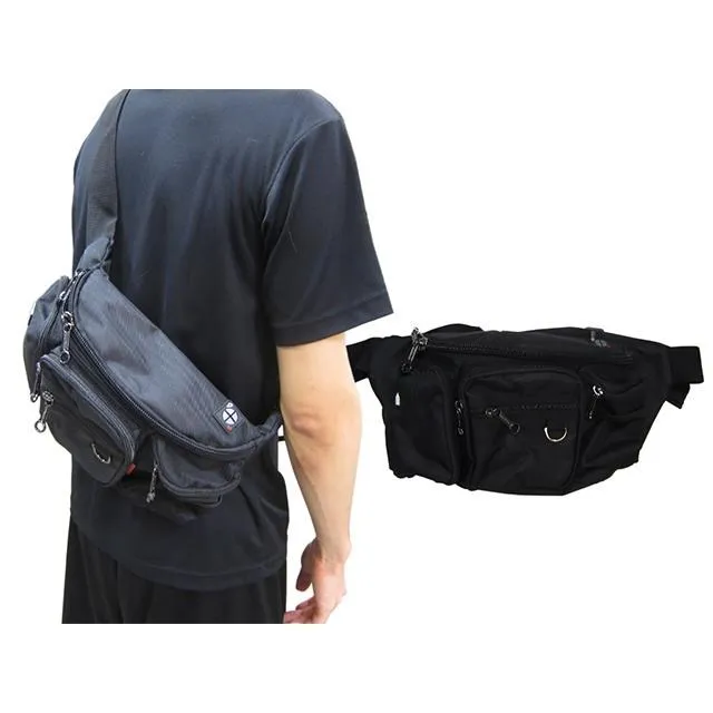 SPYWALK 腰胸包大容量水瓶外袋大齒拉鍊主袋+外袋共七層防水尼龍布 歷史價格詳細信息