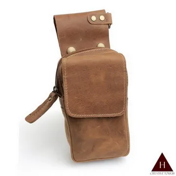 【H-CT】瘋馬皮極簡加長型真皮腰包(PD43-Z) 歷史價格詳細信息