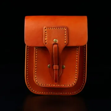 倉吉0021 美式重機，植鞣革手工包/ 挎包、腰包 歷史價格詳細信息