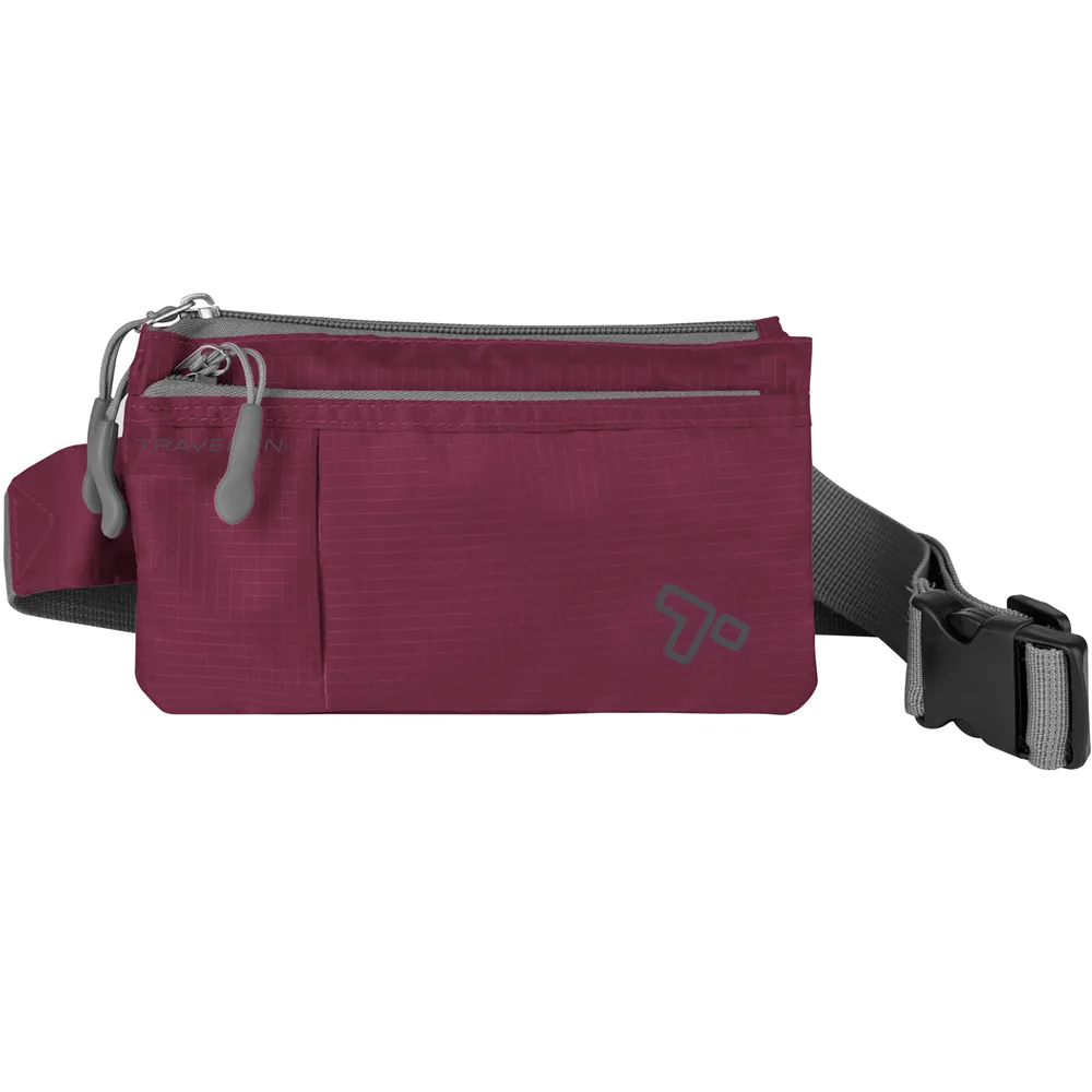 TRAVELON 六層輕便防潑水腰包(黑網) 歷史價格詳細信息