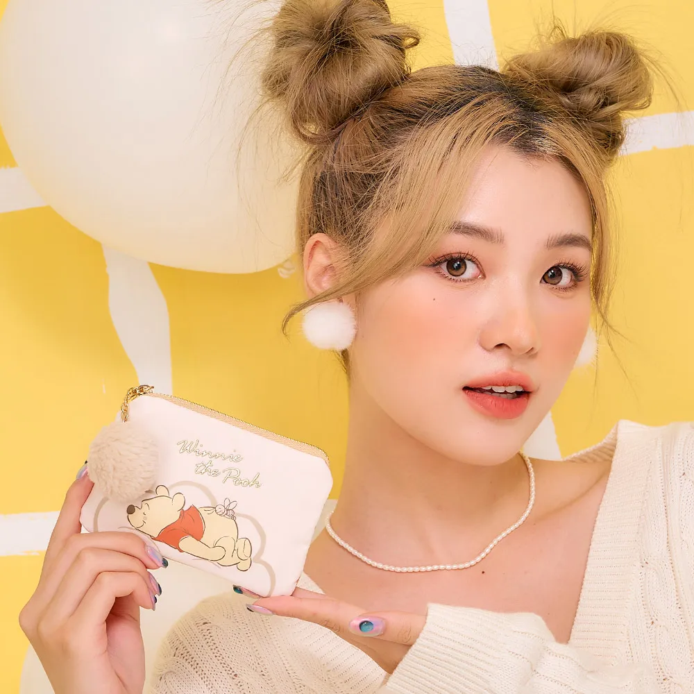 【Disney】小熊維尼棉花糖-造型零錢包-米 PTD23-D7-24BG 歷史價格詳細信息