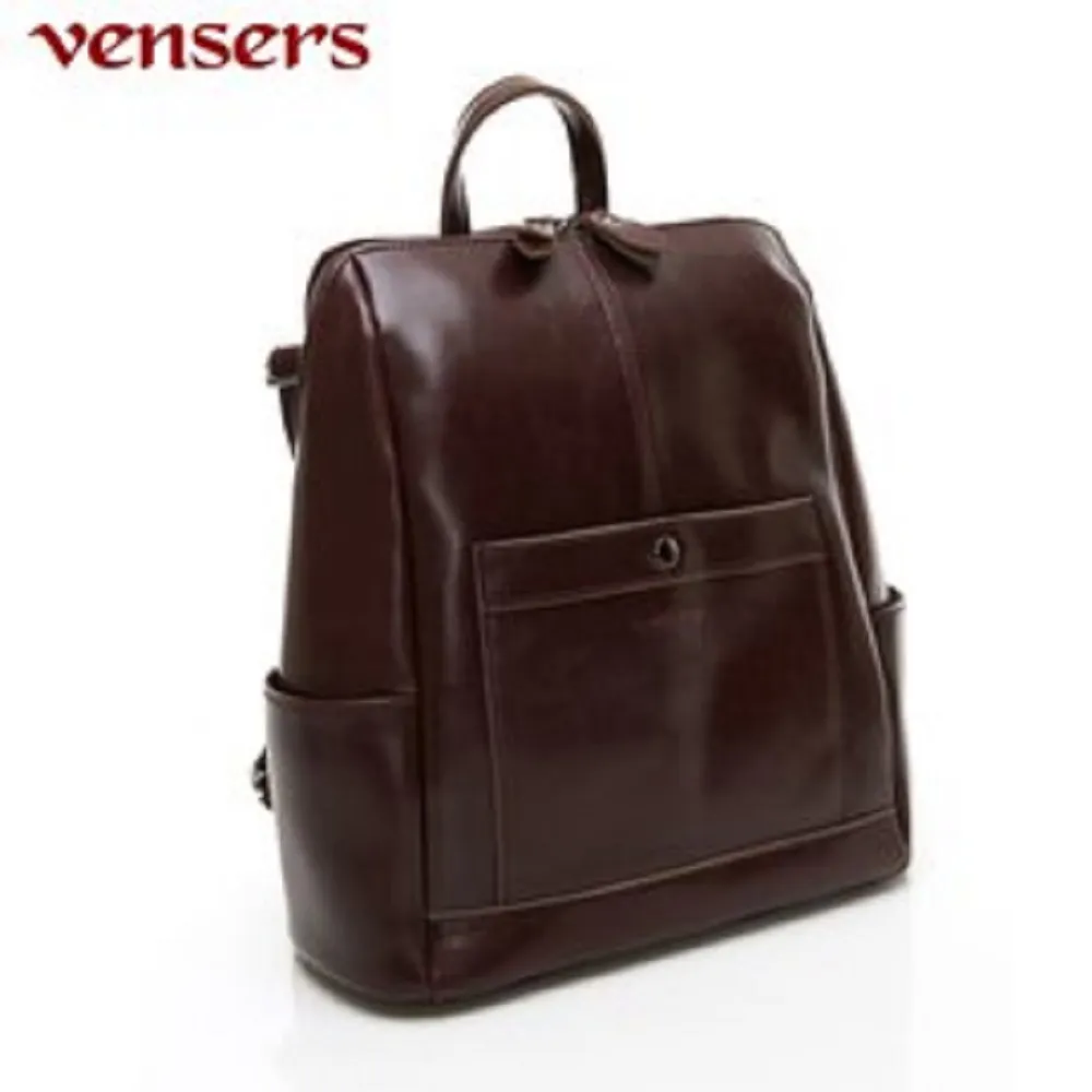 【vensers】小牛皮潮流個性包~多功能包 後背包 斜肩包 單肩包 側背包(NL1075702黑色) 歷史價格詳細信息