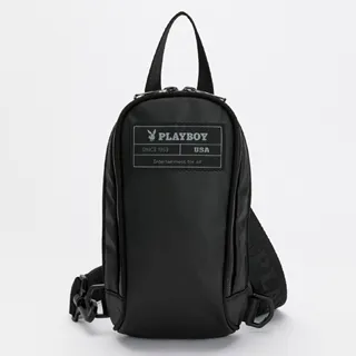 【PLAYBOY】直立式斜背包 Matte Black系列(黑色) 歷史價格詳細信息