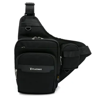 【PLAYBOY】單肩背包  Explore系列(黑色) 歷史價格詳細信息