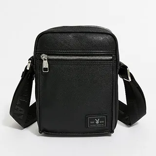 PLAYBOY - 小斜背包 Black Aurora系列 - 黑色 歷史價格詳細信息