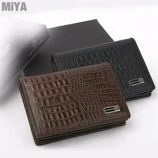 MiYA This 義大利真皮鱷魚紋男生皮夾豎直中夾(牛皮) 棕咖黑色 歷史價格詳細信息