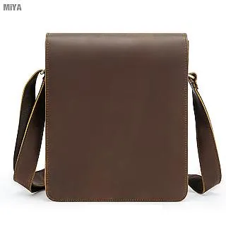 義大利牛皮真皮男前格休閒商務斜背包 棕咖 MiYA Troy B0055 歷史價格詳細信息