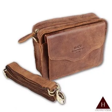 【H-CT】極簡兩用多夾層真皮斜背腰包-小(458-Z) 歷史價格詳細信息