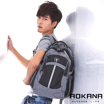 AOKANA奧卡納 MIT台灣製輕量防潑水多隔層三用電腦公事包 背包(典雅黑)02-008 歷史價格詳細信息