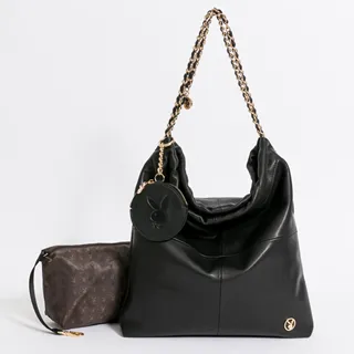 PLAYBOY - 肩背包 菱格系列 - 桃色 歷史價格詳細信息