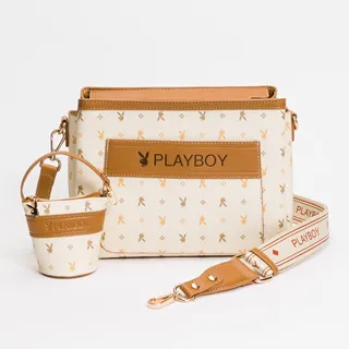 【PLAYBOY】後背包 Dynamic系列(米色) 歷史價格詳細信息